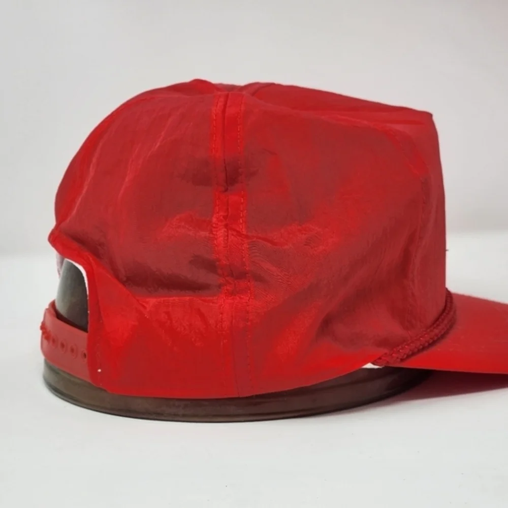 Toro Spartan‎ Distributors Red Nylon Snapback Hat Made By Southern